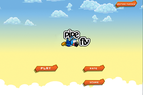 Pipe Fly - Tiny Bird Flaps his Wings over the Rainbow Towers screenshot 3