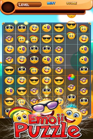 Animated Emoji Emoticons Puzzle 2017 - Smileys Matching Game screenshot 2
