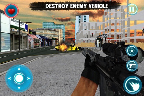 Gangaster War Fighter at Down Town screenshot 3