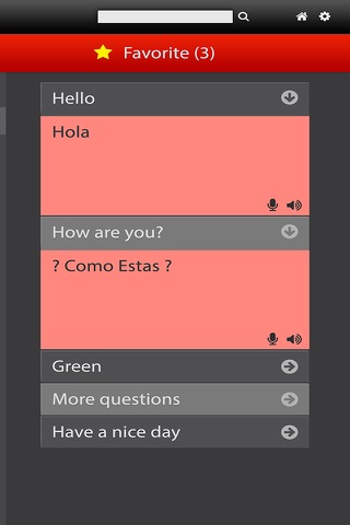 Spanish on the Go screenshot 2
