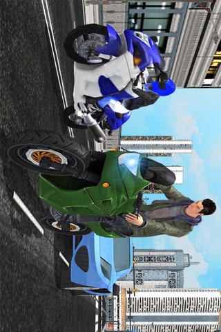 Sports Bike City Drag Racing screenshot 3