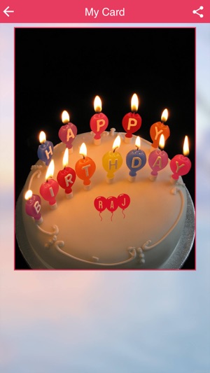 Name On Birthday Cake On The App Store