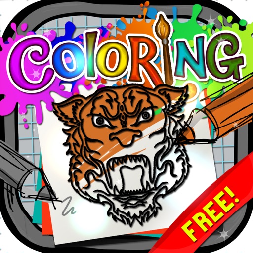 Coloring Book : Painting Pictures Tribal Tattoos Free Edition icon