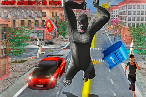 Giant Gorilla City Attack screenshot 4