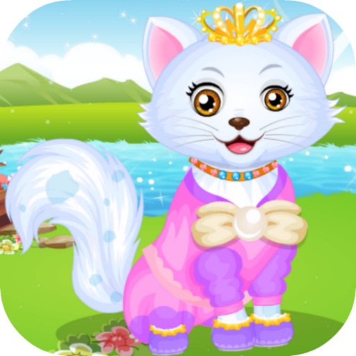 Princess Kitten Caring - Take Care Of Cute Princess Kitty Icon