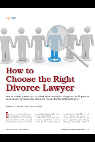 Oklahoma Divorce Magazine screenshot 2