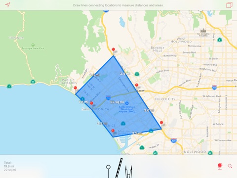 Maps Studio – Measure Distances, Areas and Radii screenshot 3