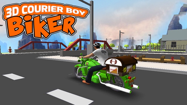 3D Courier Boy Biker(圖4)-速報App