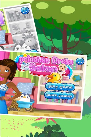 Платье принцессы салон:Девушка Игры Бесплатно screenshot 2