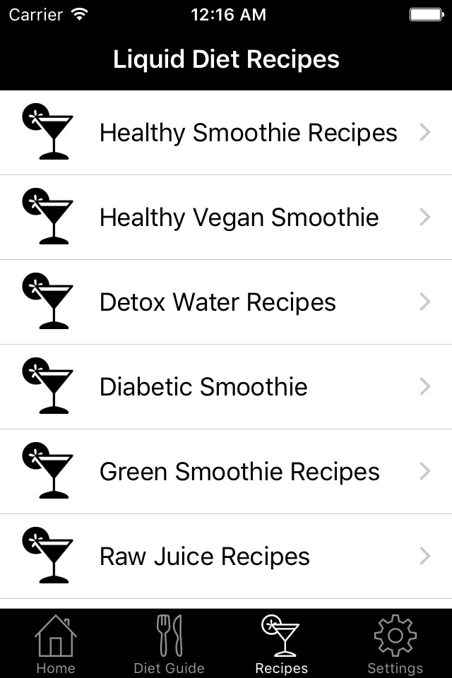 Liquid Diet Guide screenshot 4