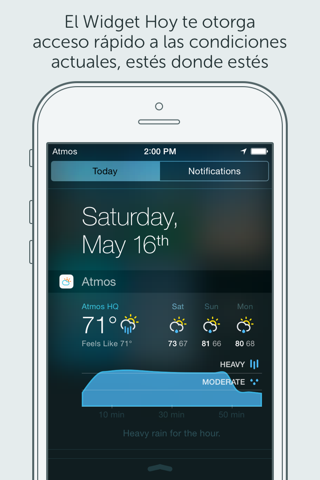 Atmos - Weather for your iPhone and Watch screenshot 2