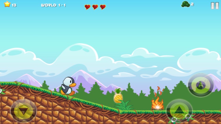 Penguin Adventure: Epic Platformer Fun Free 2D Runner Game Jump And Run Attack screenshot-3