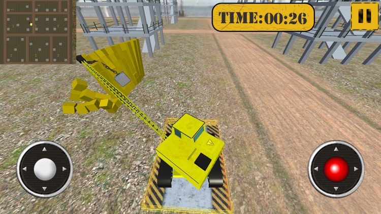 Demolition Crane : Wrecking Ball 3D Construction & Demolition