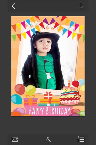 Birthday Photo Frames - make eligant and awesome photo using new photo frames screenshot 3