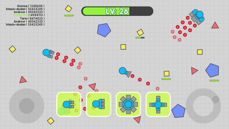 Diep Tank - Multiplayer Online IO Snake Game screenshot-3