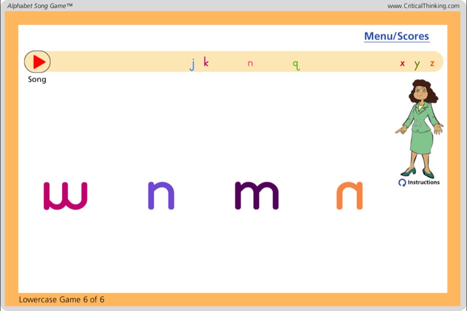 Alphabet Song Game™ (Free) - Letter Names and Shapes screenshot 4