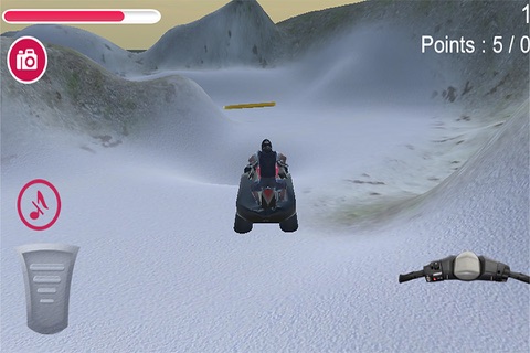 SnowMobile Riding screenshot 2