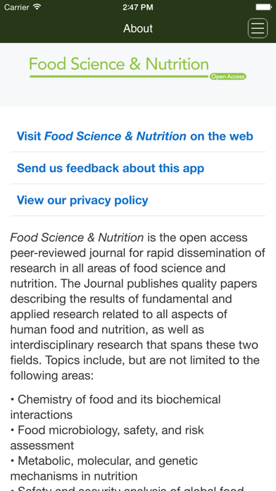 How to cancel & delete Food Science & Nutrition from iphone & ipad 3