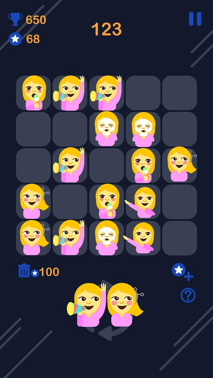 Dab Emoji - Moji Puzzle Games