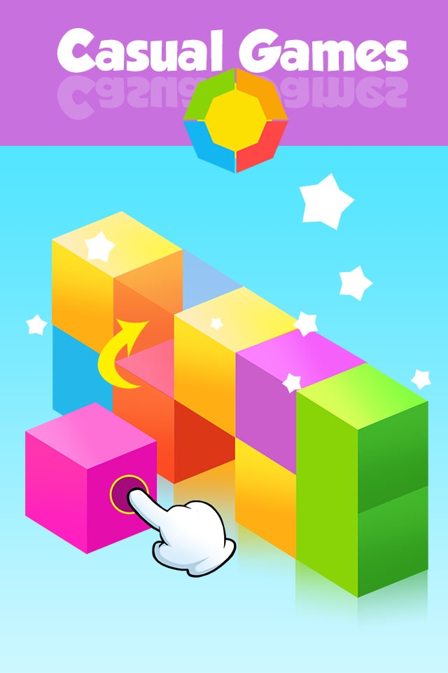 Block Puzzle -Drop rolling color blocks in crazy and happy 100 boards screenshot 2
