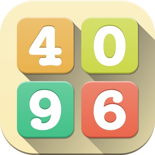 Challenging 4096 Puzzle – 2048 Style Number Logic Game Icon