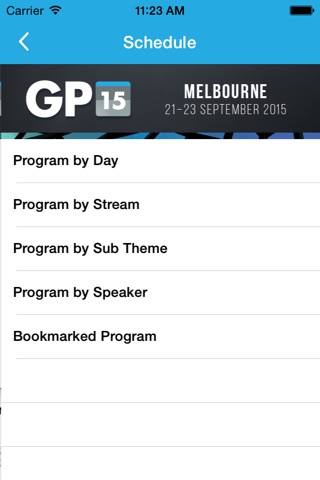 GP15 - The RACGP Conference for General Practice screenshot 4