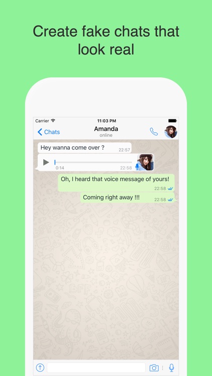 WhatsPrank - Create Fake Conversations for WhatsApp