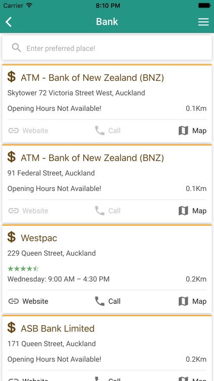 MapLocs – Search & Locate Nearby Restaurants, ATM, Banks, Car Services & More.