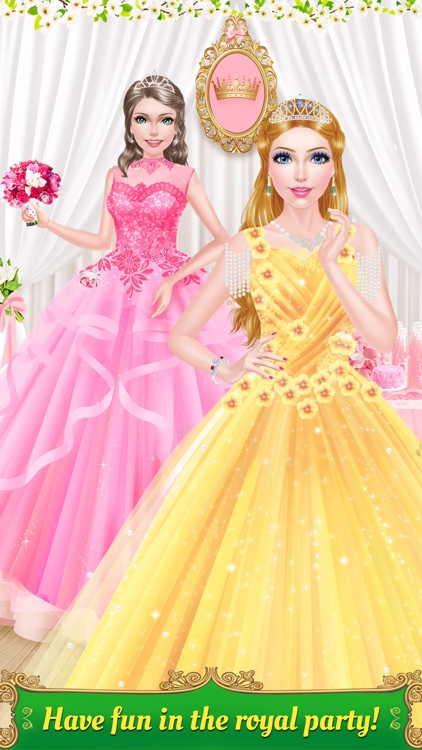 Princess Sisters Salon - Royal Beauty Makeover: SPA, Makeup & Dress Up Game for Girls screenshot-4