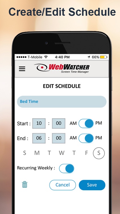 WebWatcher Screen Time Manager