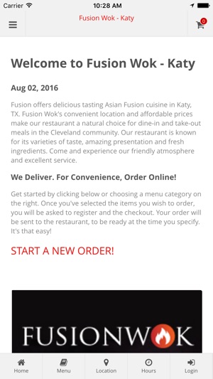 Fusion Wok - Katy Online Ordering(圖1)-速報App