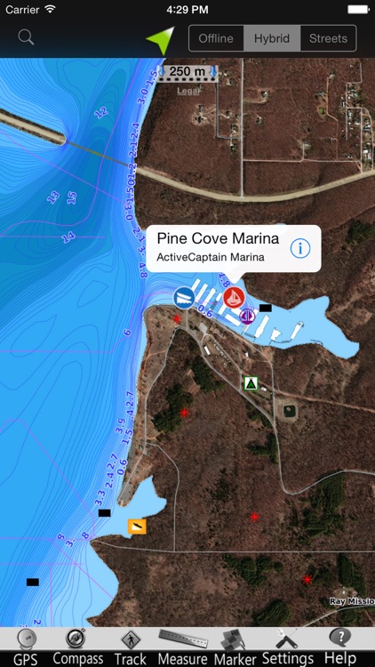 Grand lake o the Cherokees GPS nautical charts