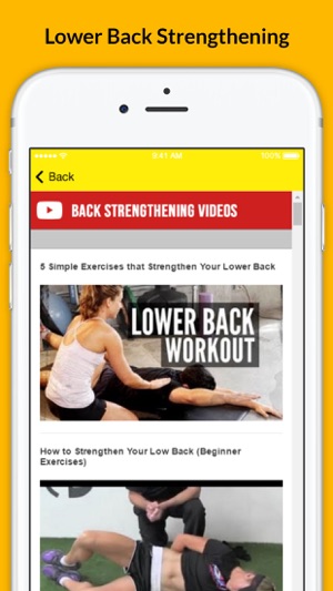 Back Strengthening Exercises - Kill Your Back Pain(圖2)-速報App