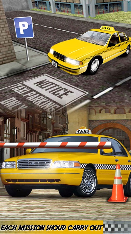 New York Taxi Parking 3d - Crazy Yellow Cab Driver in City Traffic Simulator