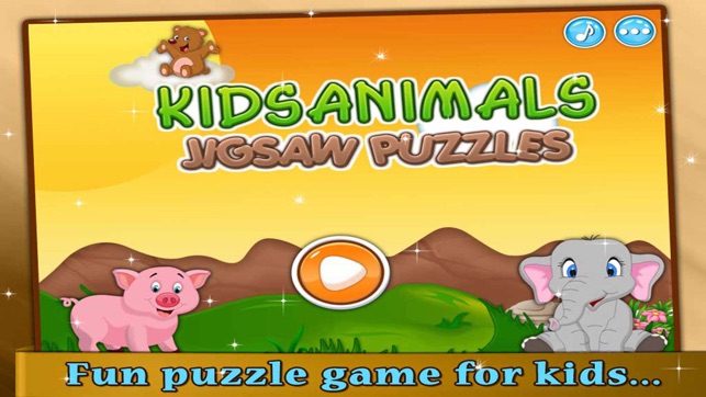 Kids Animals Jigsaw Puzzle - Kids Games