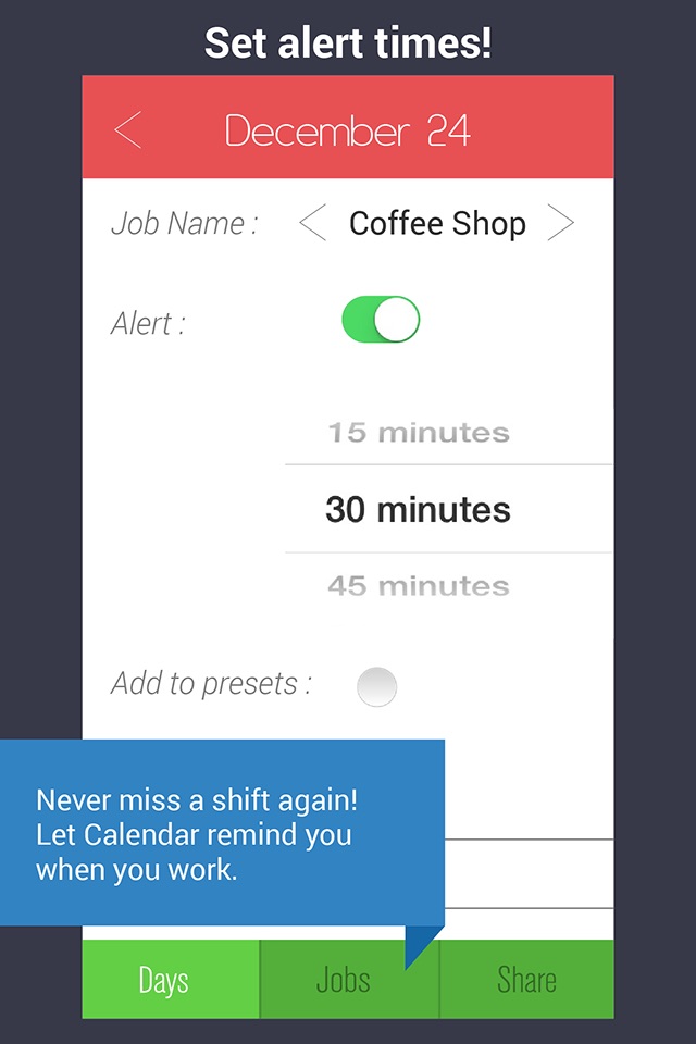 Shift Calendar - Work Schedule Manager & Job Tracker screenshot 4
