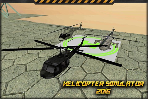 Helicopter Simulator 2016 - City Helicopter Pilot Flying Simulator Game screenshot 4