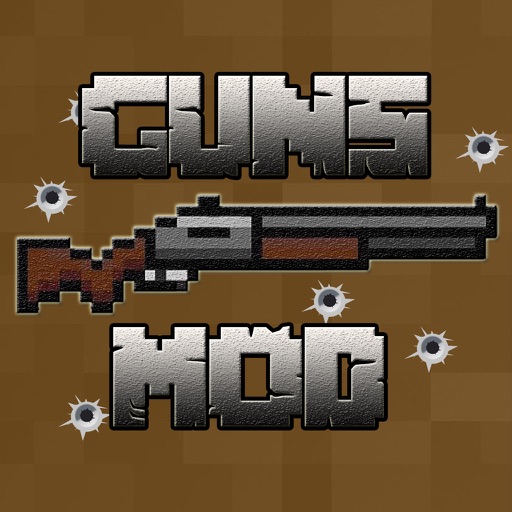GUN MODS FREE - Reality Guns Mod Guide for Minecraft Game PC Edition icon