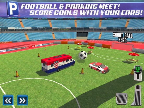 Football Stadium Sports Car & Bus Parking Simulator АвтомобильГонки ИгрыБесплатно на iPad