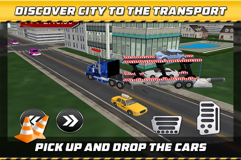 Car Transporter Truck 3D Simulator screenshot 2