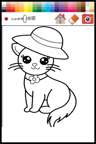 Cat Coloring Book For Kids Free screenshot 2