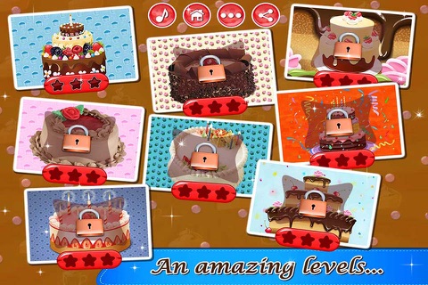 Cupcake Jigsaw Puzzle - Kids Educational Puzzles Games screenshot 2
