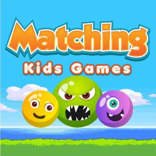 Matching Circle Catch Monster Kids Game