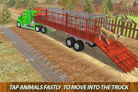 Zoo Animals Transporter 3d screenshot 2