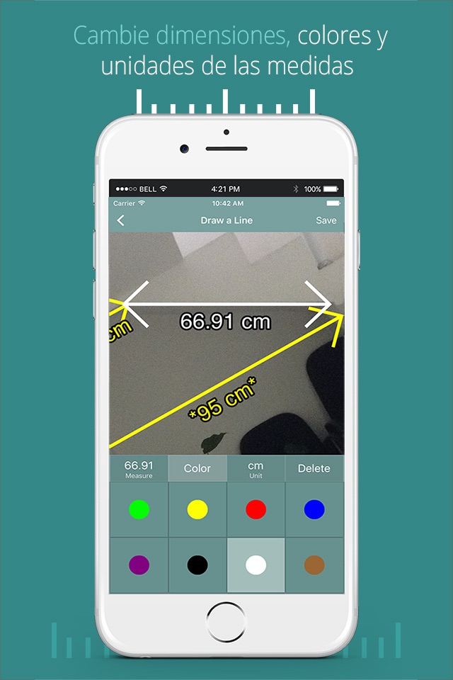 Right Measure: Calculate measures automatically using the camera of your device. screenshot 4