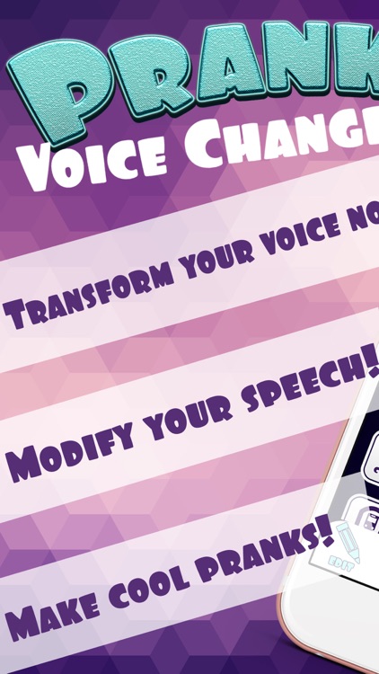 Prank Voice Modifier Free – Funny Sound Changer and Audio Record.er with Cool Effects