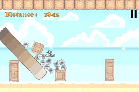 Snowman in Summer - The Jumping Fellow Adventure Game Paid screenshot 2