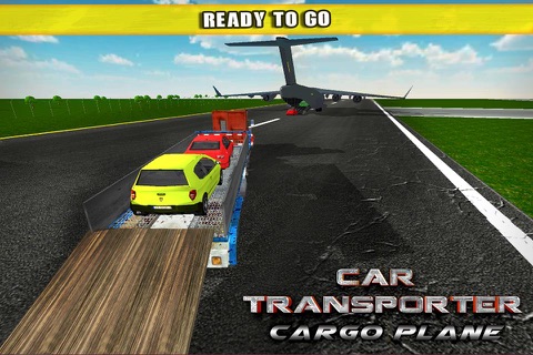 Car Transporter Cargo Plane - 3D Cargo Airplane Flying & Landing Test Game screenshot 2