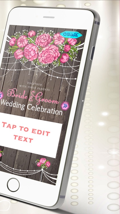 Wedding Invitation Maker – Create Beautiful e.Cards and Custom Invitations for Wedding Party