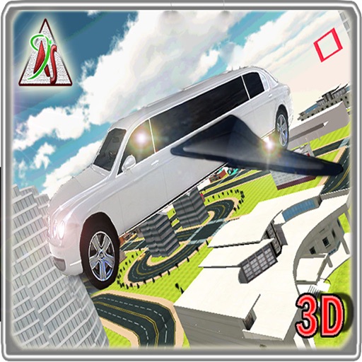 Flying Limo City 2016 Simulator – Future Limousine Parking with Air Plane Driving Controls